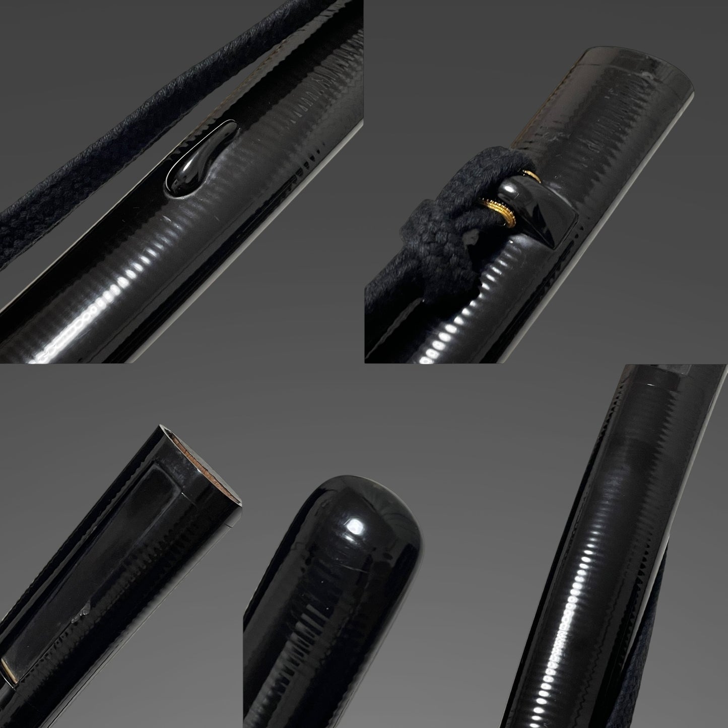 Ookissaki 大切先 Wakizashi, Dragon Fuchikashira, 因州住壽正 signed Kozuka, Edo period mumei