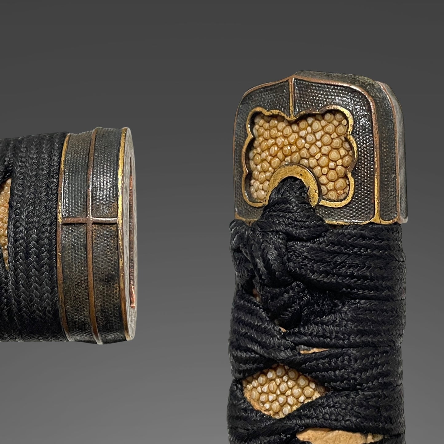 KAMAKURA period Tegai 手掻 Wakizashi, Handachi Koshirae, NBTHK Certificate, with Shirasaya
