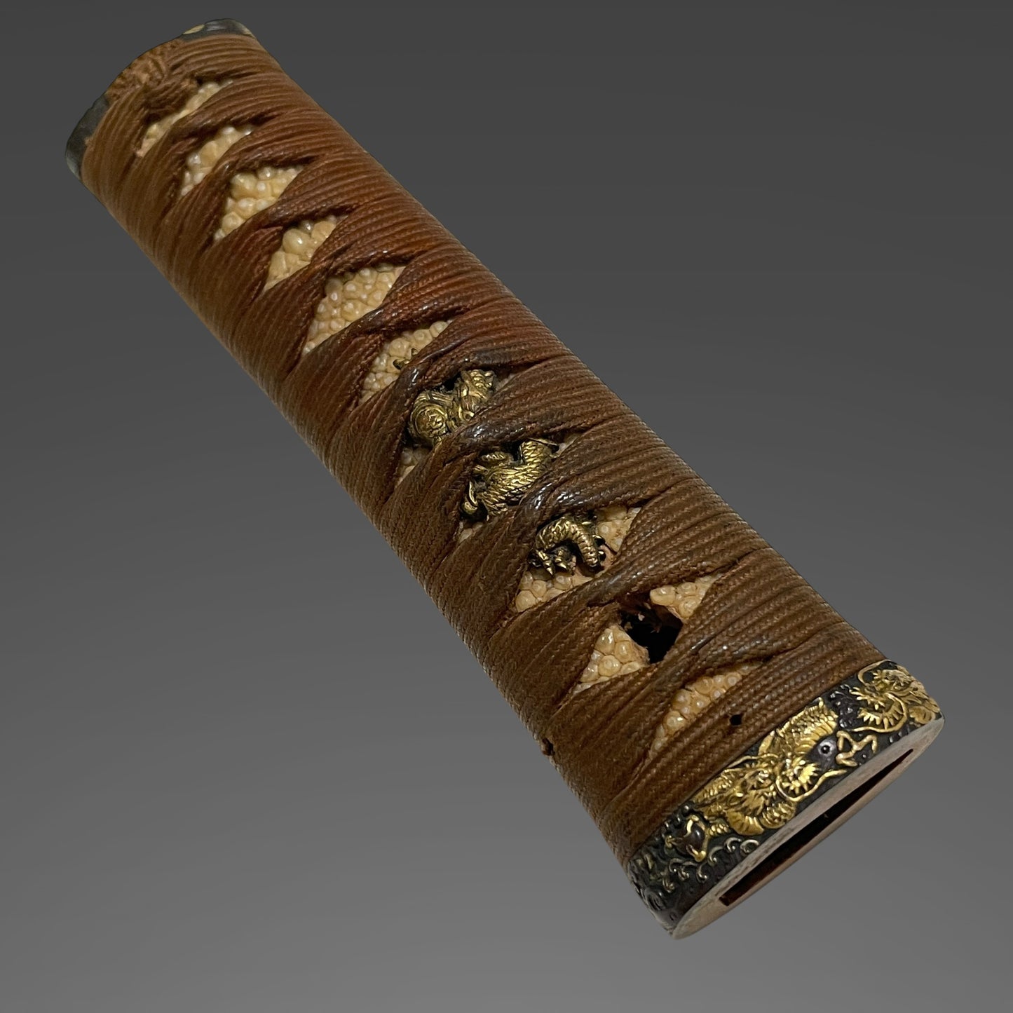 Ookissaki Wakizashi, Dragon Fittings, Mt.Fuji Kozuka, Yamatonokami Fujiwara Kanekura signed