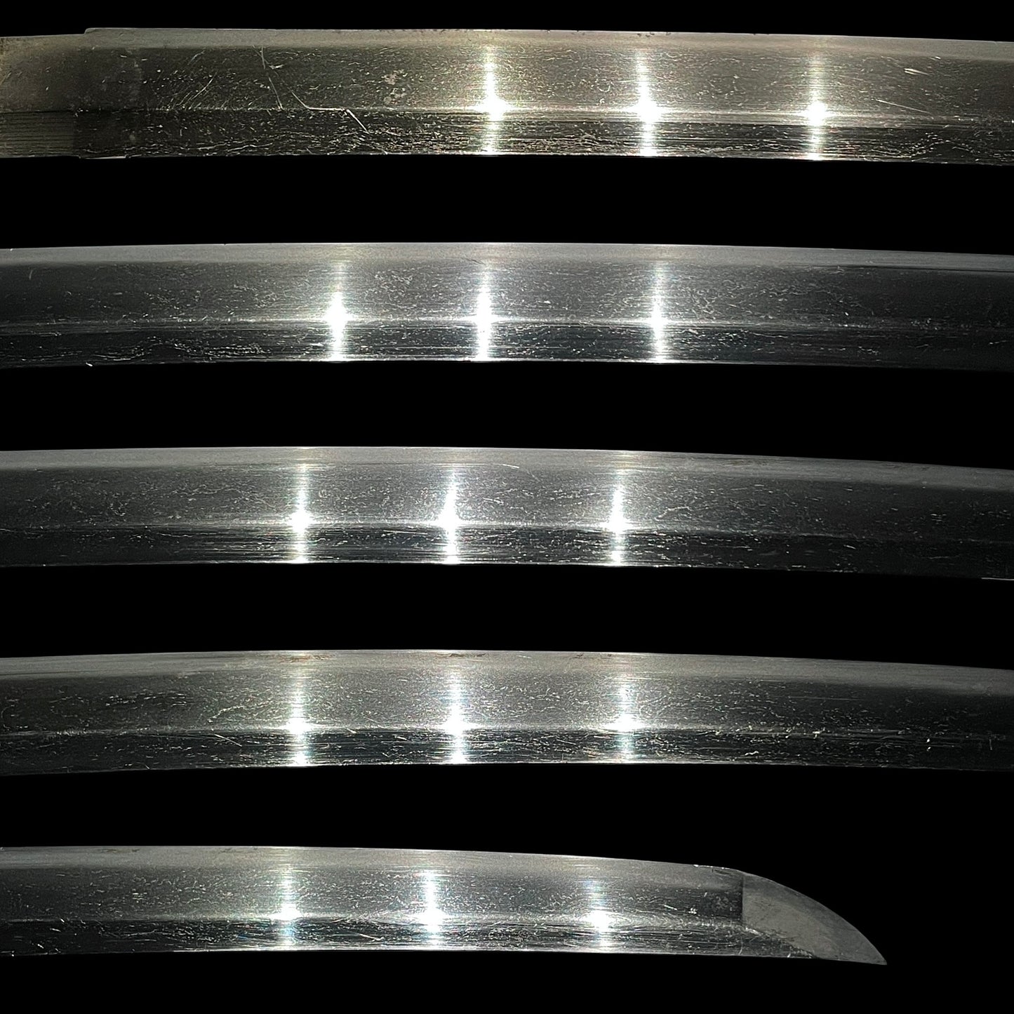 Higonokami Kuniyasu 肥後守国康 signed Long Wakizashi, Waterfowl Brass Fuchikashira, Edo period