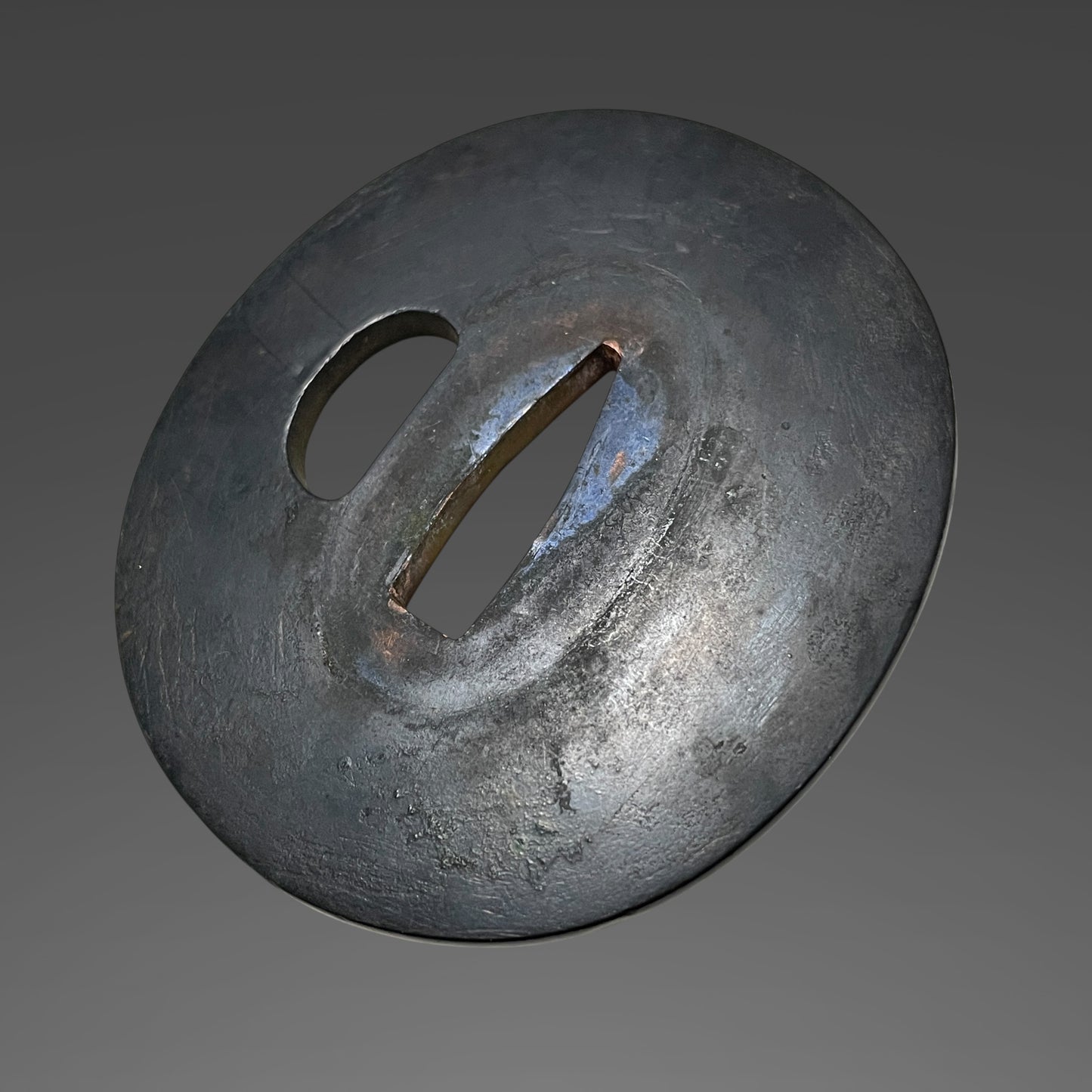 Bishuosafune Munemitsu 備州長船宗光 signed Wakizashi, Samurai Fuchikashira, Muromachi period