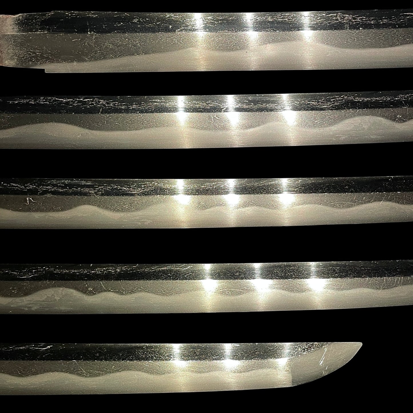 Hishuju Hironaga 肥州住廣長 signed Wakizashi, Ishimochiishi Saya 石首魚石鞘, Edo period