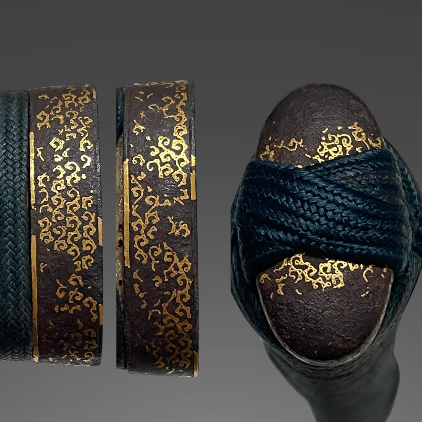 Noshuju Kane 濃州住兼 signed Long KATANA, Fuemakisaya 笛巻鞘, Straight blade, Early Edo period