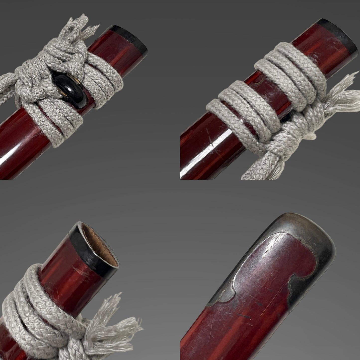 Bishuosafune Norimitsu 備州長船則光 signed Red KATANA, with Shirasaya, Muromachi period