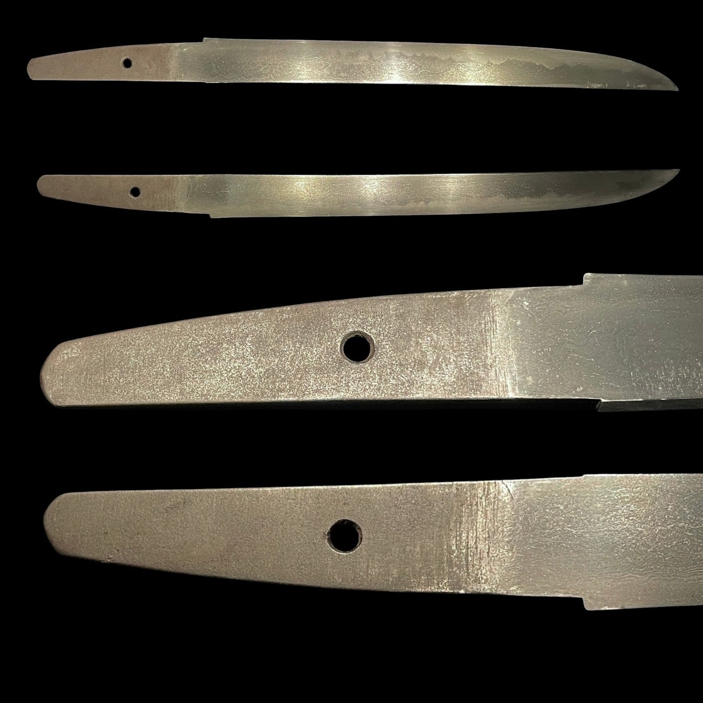 Mito Sukemitsu 水戸祐光 TANTO, 茶変塗鞘短刀拵, with Kozuka and Wari-Kogai, Edo period