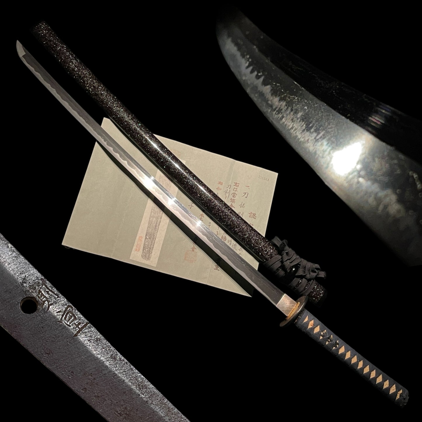 Norinobu 則宣 signed Long KATANA, KOTO Muromachi period, NBTHK Certificate