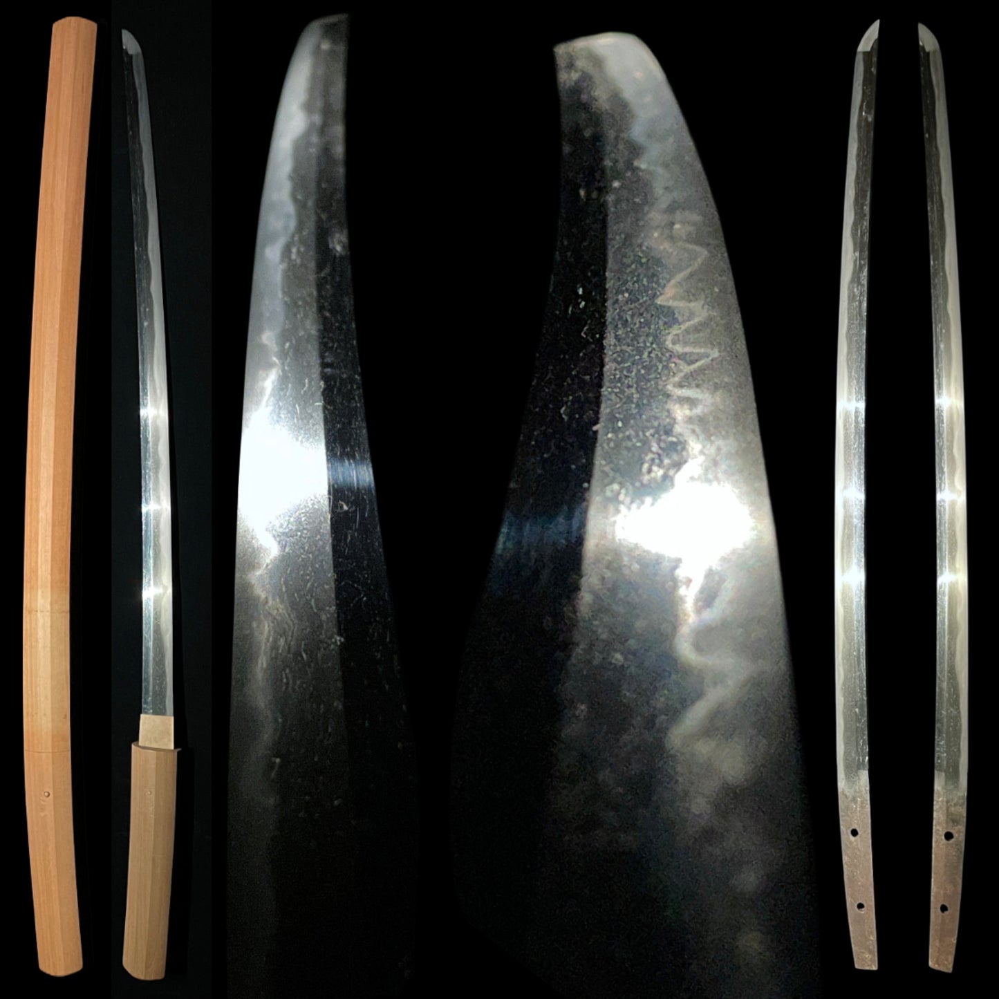 Straight Blade Long Wakizashi, Early Edo period mumei