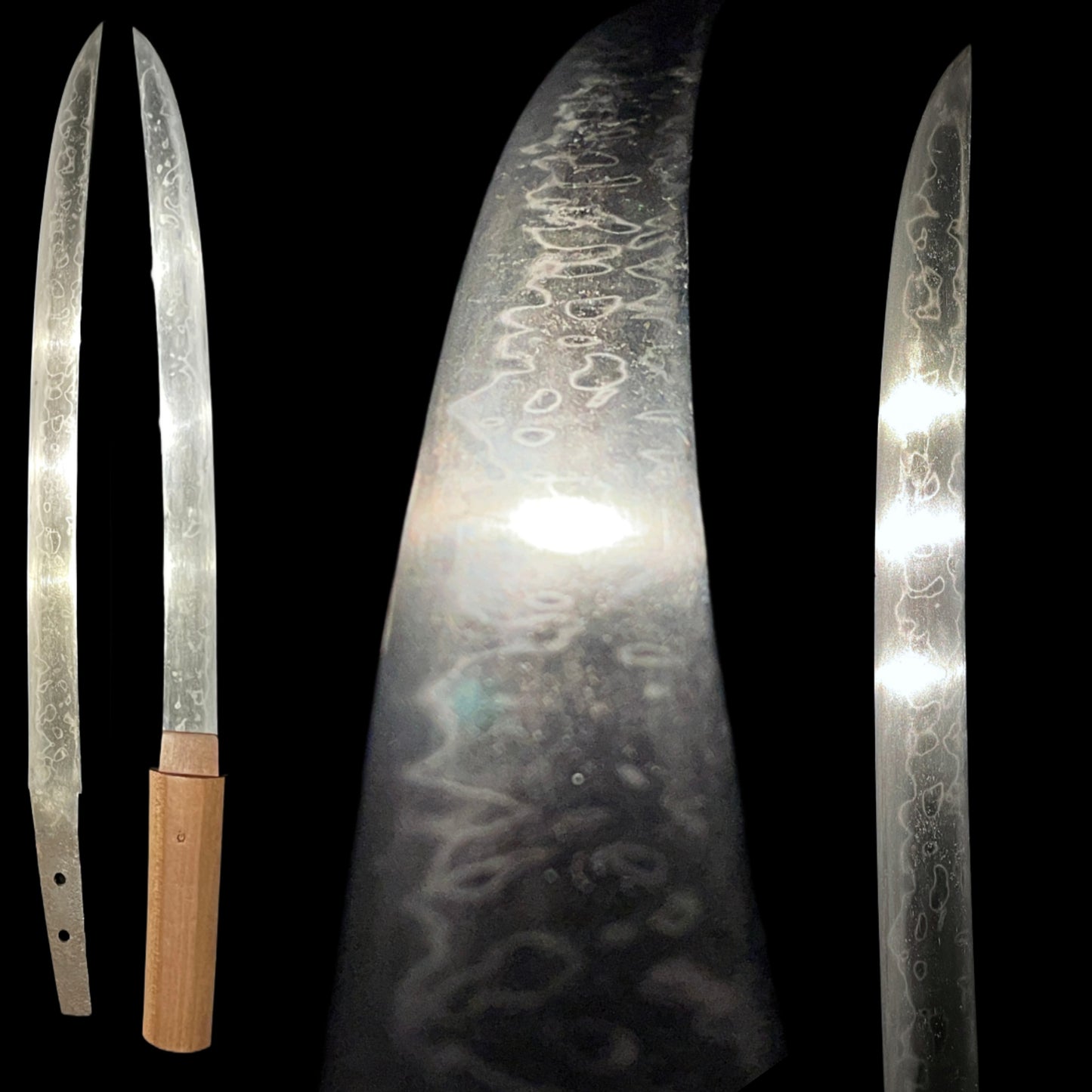 HITATSURA 皆焼 HAMON, Sunnobi-TANTO 寸延短刀, Muromachi period mumei