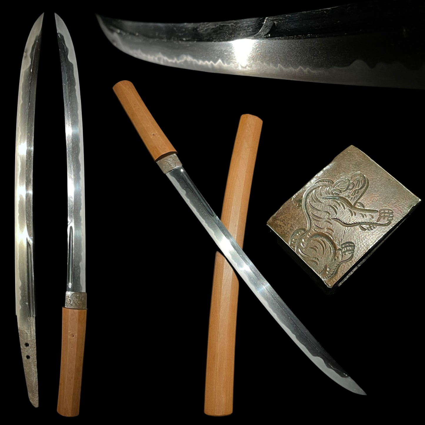 NAGINATA-NAOSHI 薙刀直, Kanesada 兼定 signed, Amazing Habaki, KOTO Muromachi period