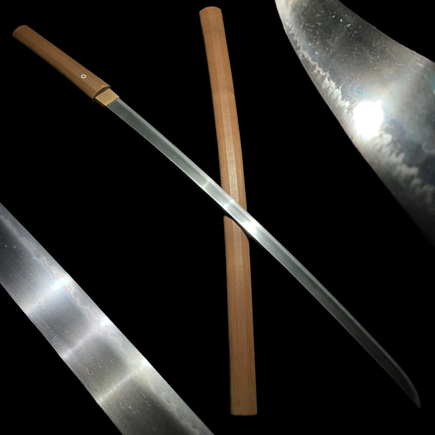 Rare Style Hirazukuri Long KATANA 平造打刀, 二尺三寸五分, Edo period mumei