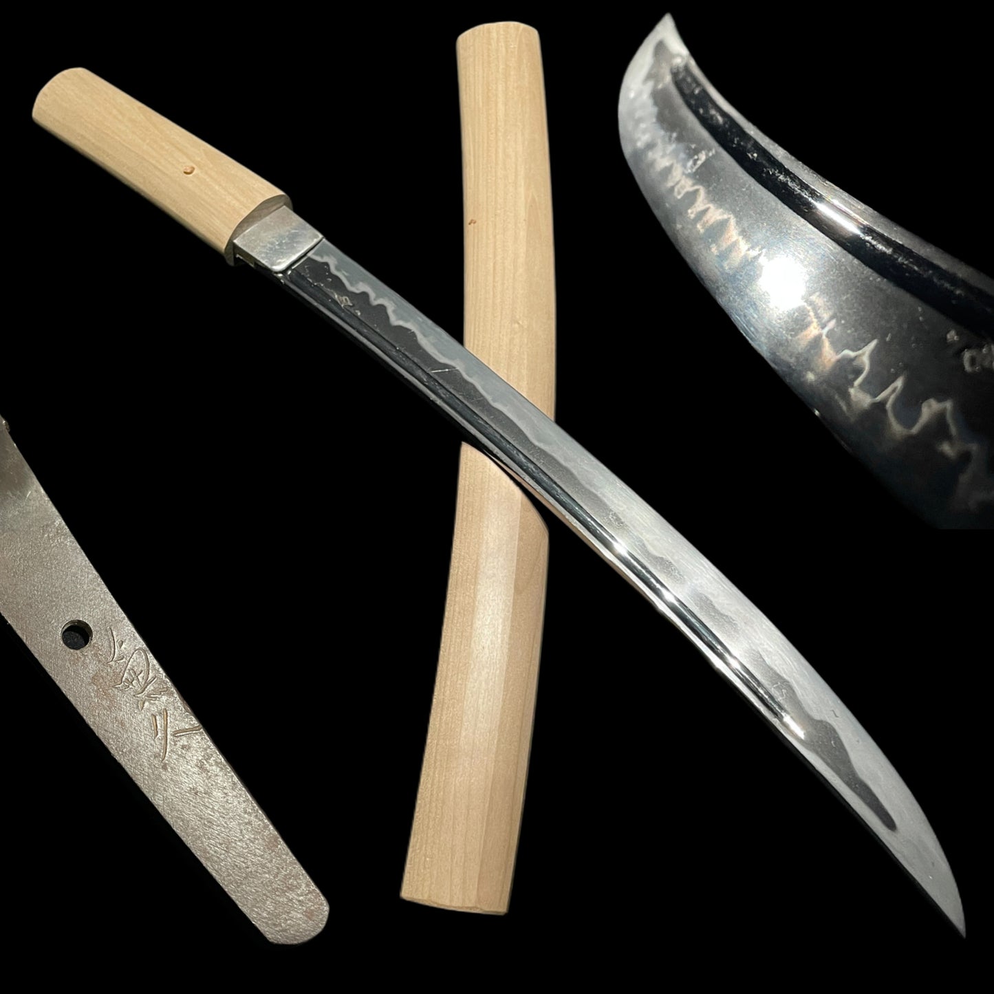 Kanehisa 兼久 signed Hirazukuri 平造 Wakizashi, Edo period
