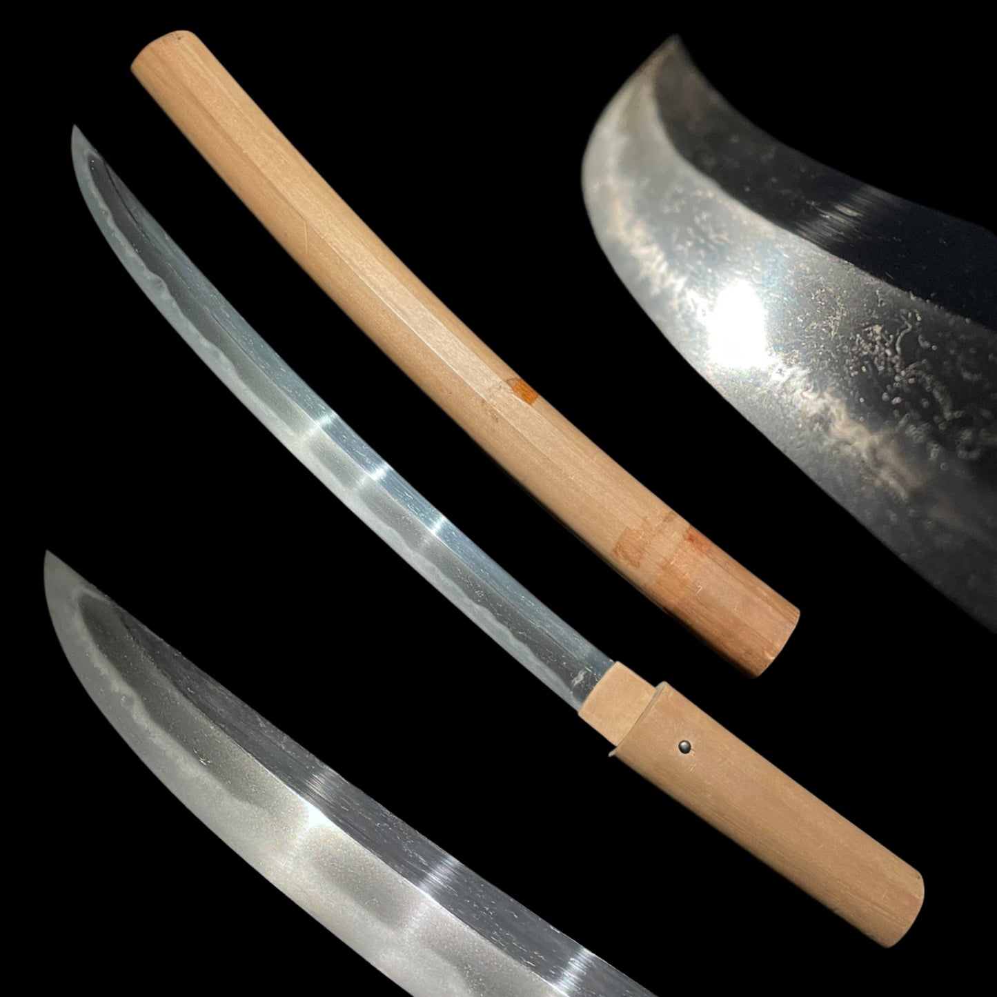 Shobuzukuri 菖蒲造 Wakizashi, Rugged Blade, Edo period mumei