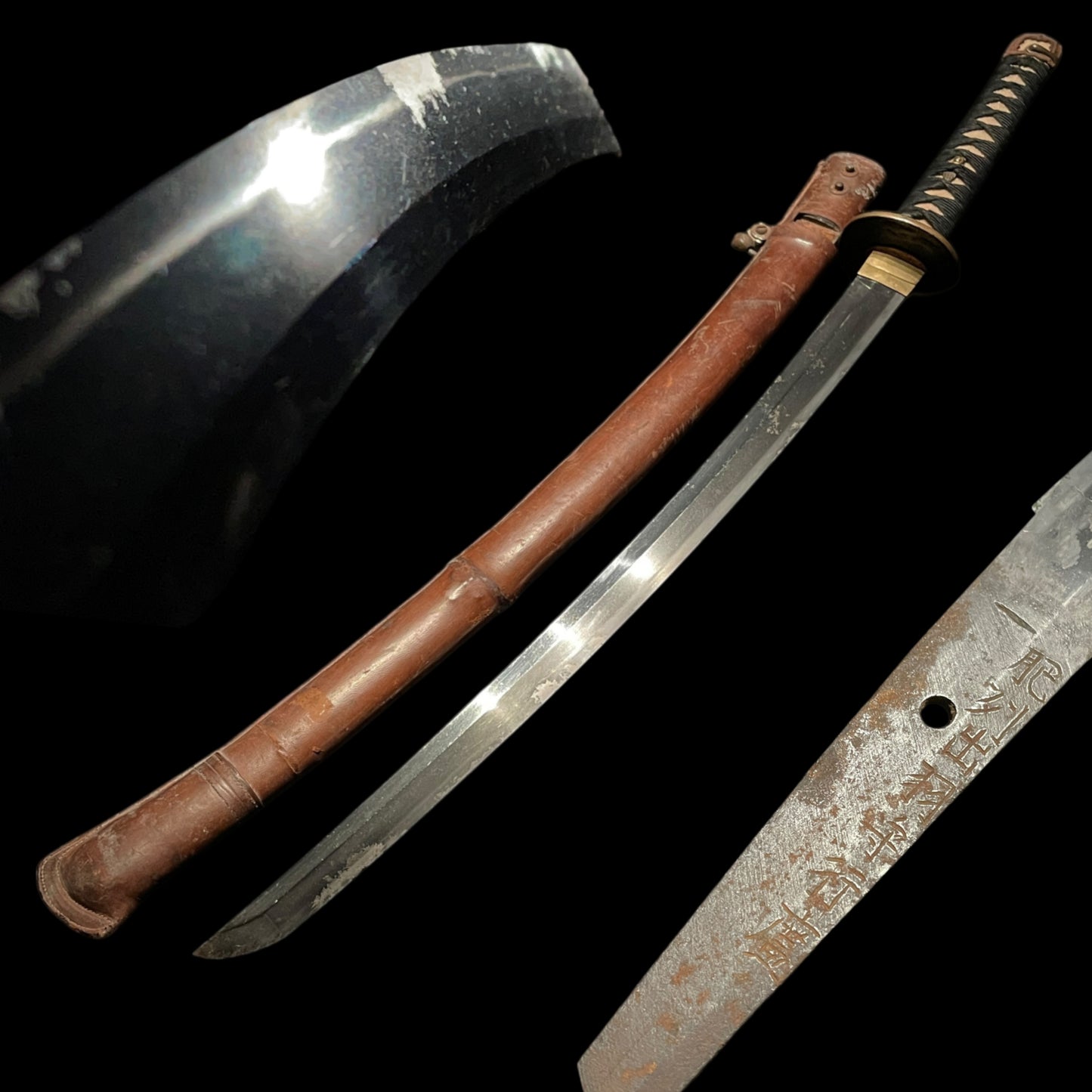 Ryakushiki-GUNTO 略式軍刀, Hishu Dewanokami Yukihiro 肥州出羽守行廣 signed