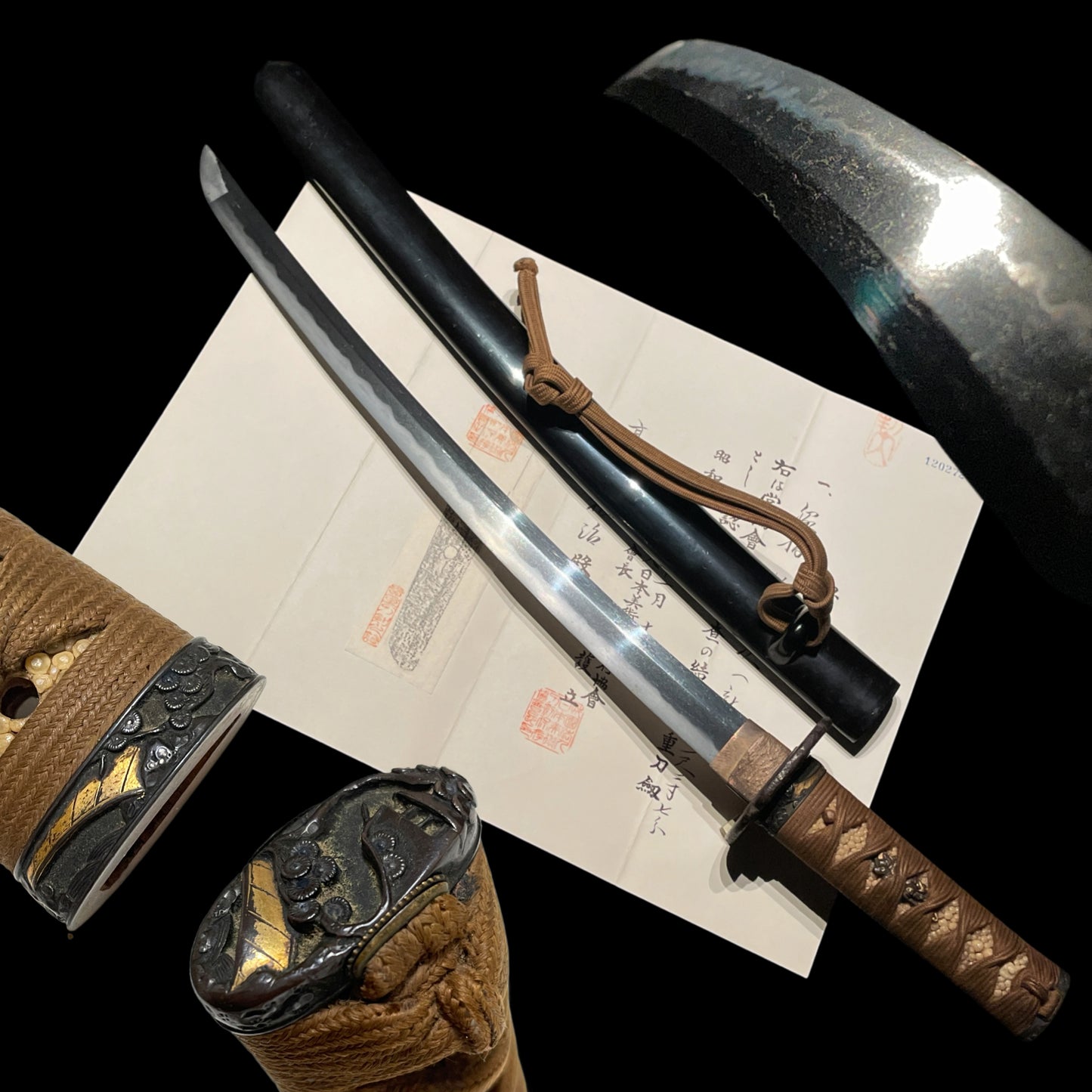Kunitsugu 国次 signed Wakizashi, Edo period, NBTHK Certificate