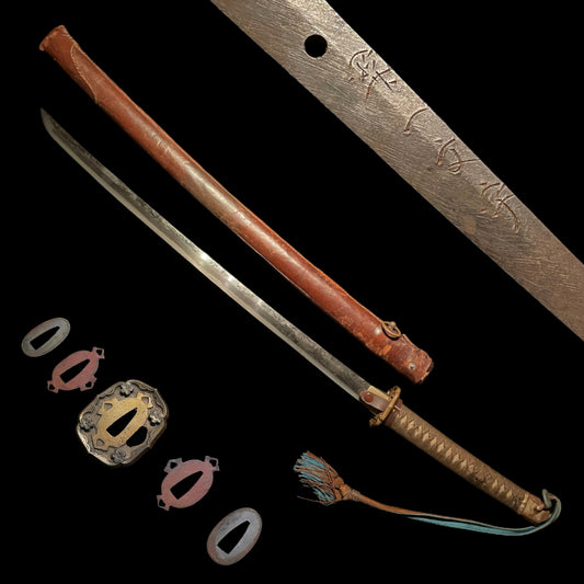 Ryakushiki GUNTO, Seki Ichimonji 1943, Officer Tassel, Japanese Army Sword