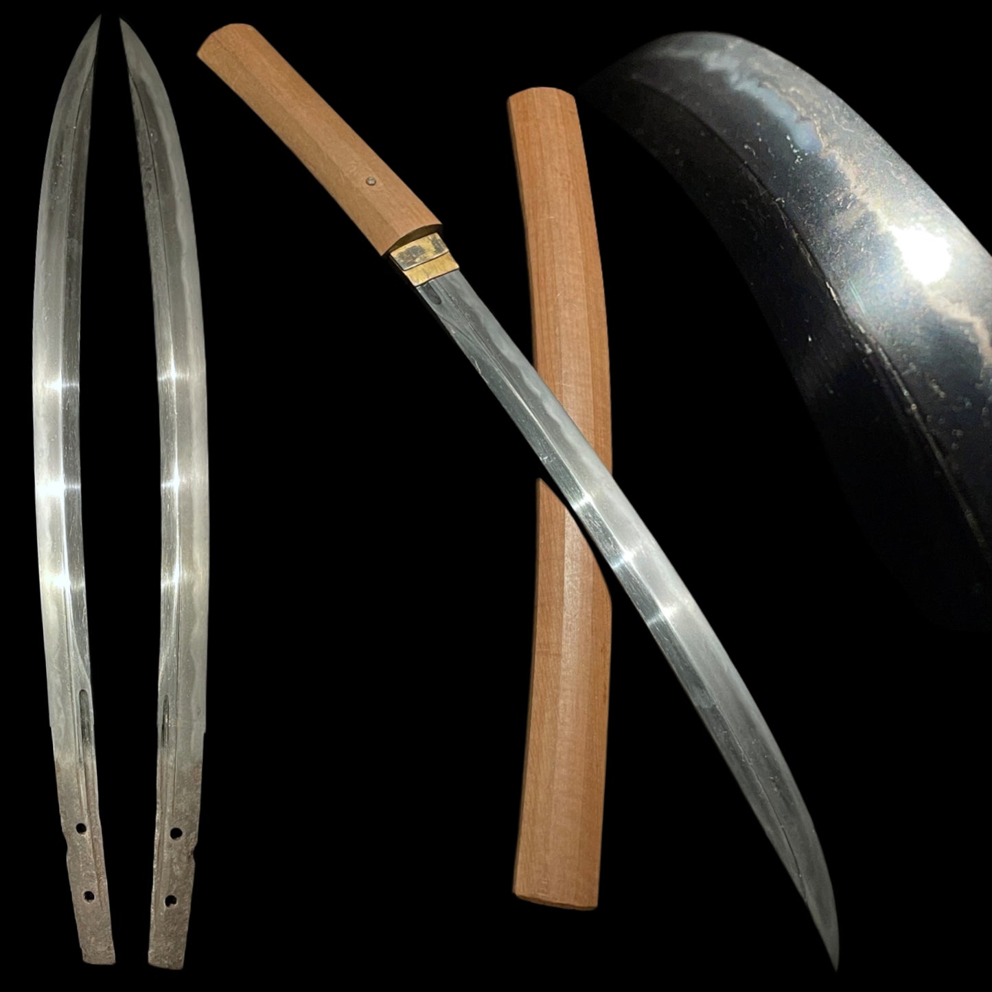 NAGINATA-NAOSHI 薙刀直し Wakizashi, Muromachi period mumei