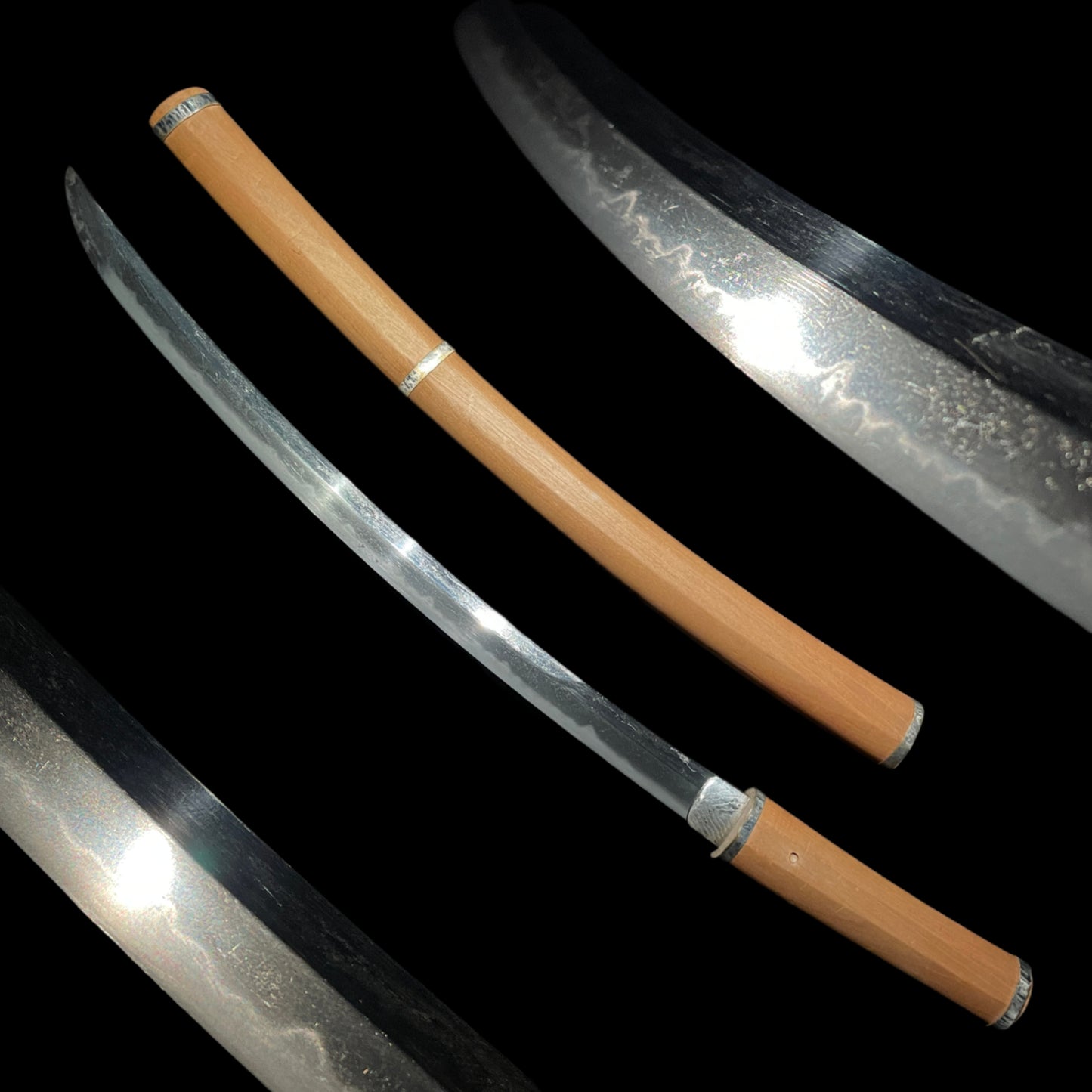 Oozori Shobuzukuri Wakizashi, Togari Gunome Hamon, Edo period mumei