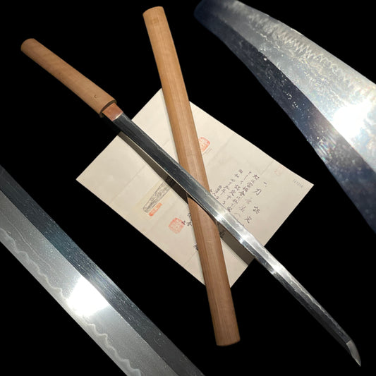 Echizen Kanemasa KATANA, Early Edo period, NBTHK Certificate