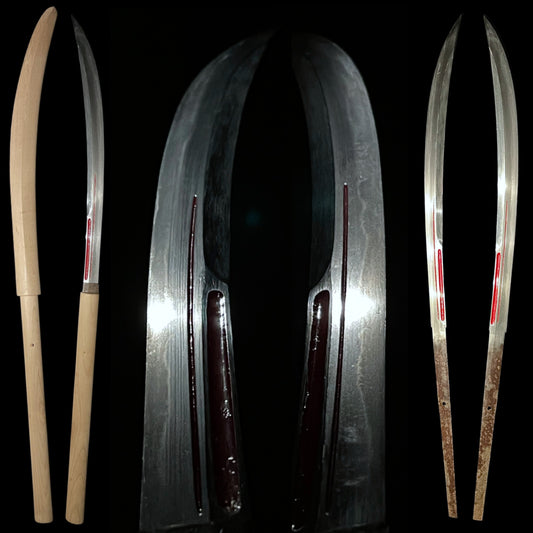 Long NAGINATA 薙刀 in Shirasaya, KOTO Muromachi period mumei