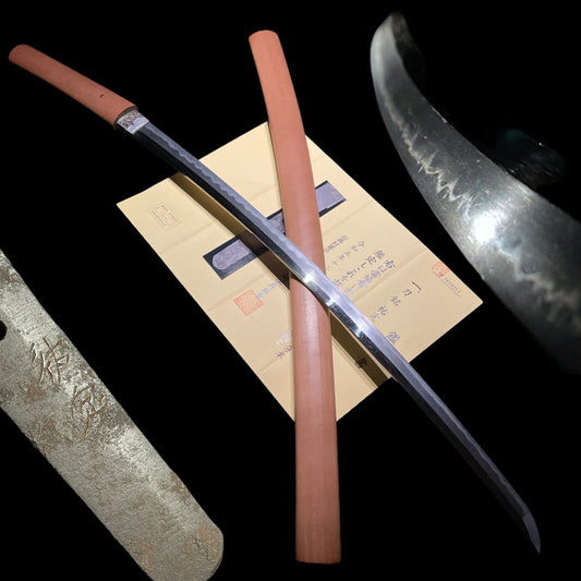 Sukesada 祐定 signed KATANA, Suebizen 末備前, Late Muromachi period, NBTHK Certificate
