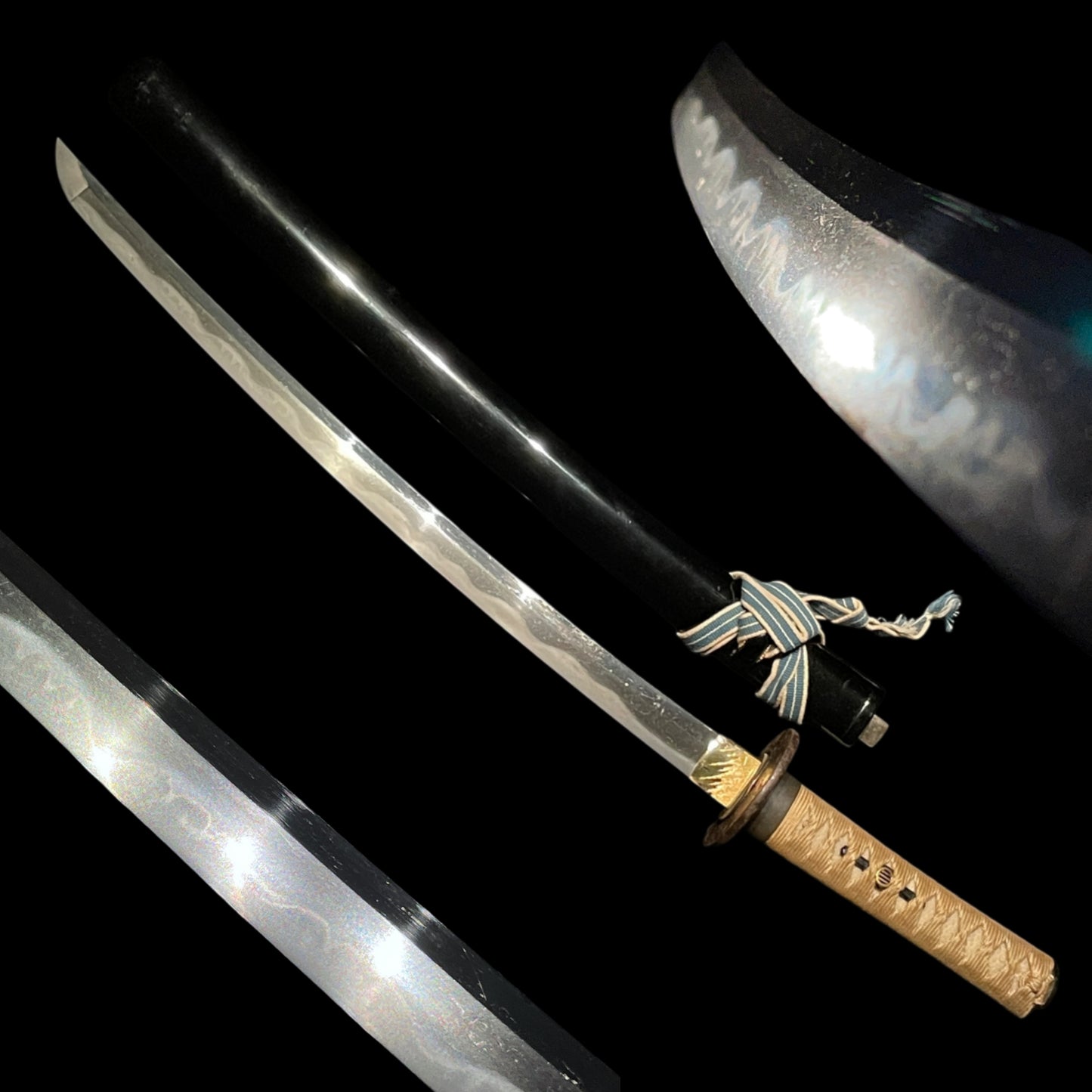 Wakizashi in Koshirae, with Kozuka and Shirasaya, Edo period mumei