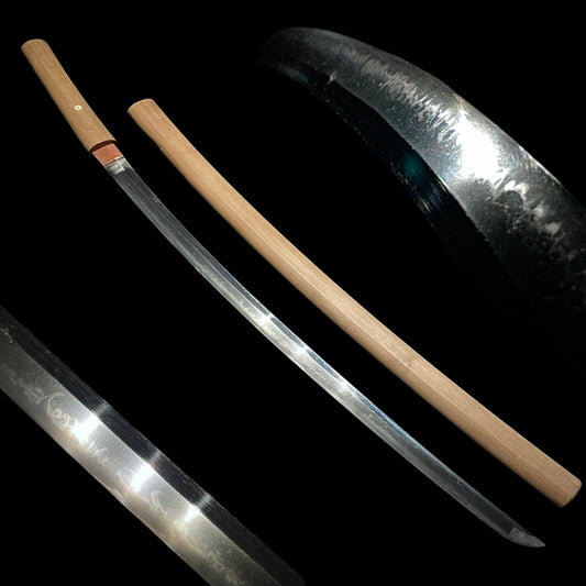Amazing Hamon KATANA, Oohara Sanemori 大原真守 signed, Late Edo period