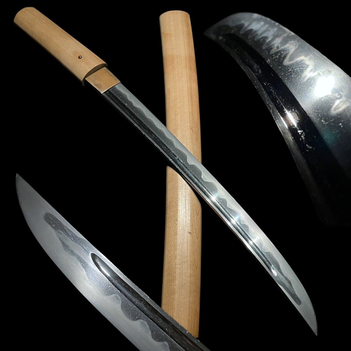 Hirazukuri Wakizashi 平造脇差, Wide blade, Good condition, Edo period mumei