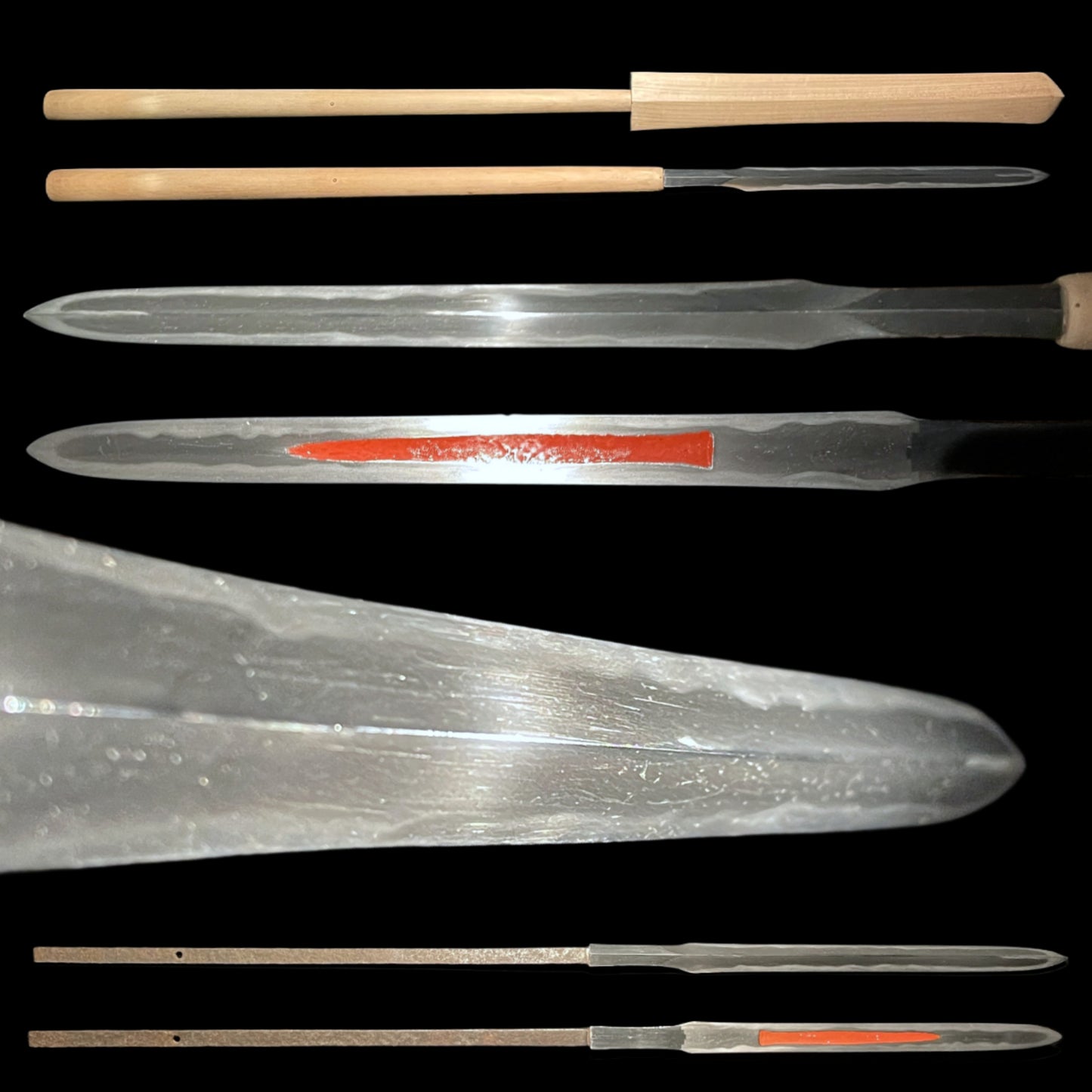 Oomiyari 大身槍, Long Kerakubi 塩首, KOTO Muromachi period mumei