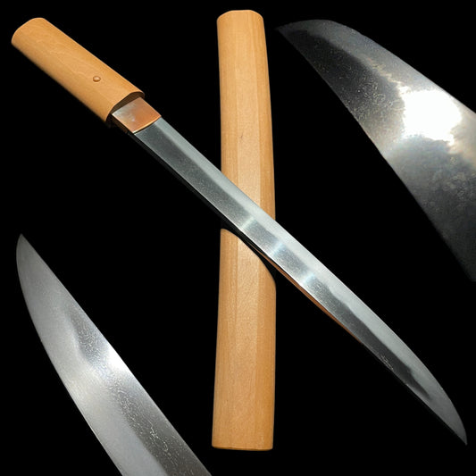 Shinshinto 新々刀 Sunnobi-TANTO 寸延短刀, Thick blade, Late Edo Bakumatsu era