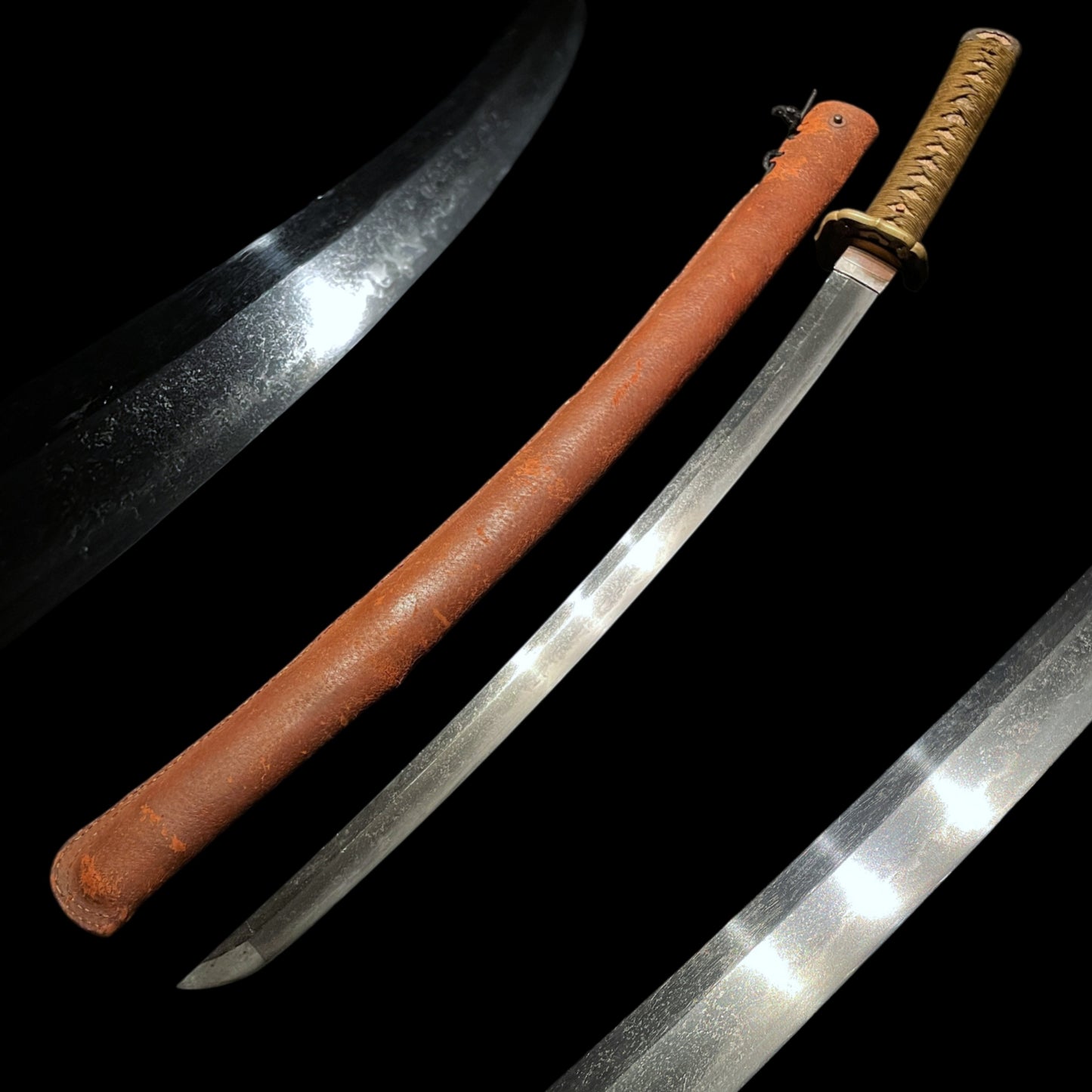Ryakushiki GUNTO 略式軍刀, WW2 Japanese Army Officer Sword, 1943-1945