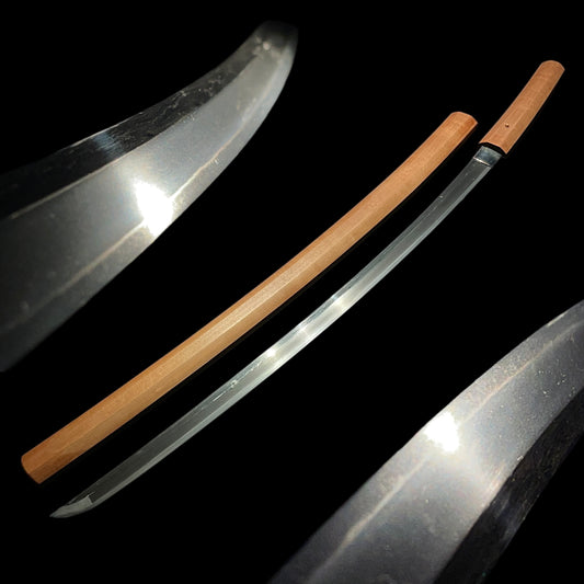 Suguha 直刃 KATANA in Shirasaya, 673mm (26.50 in.) , Edo period mumei