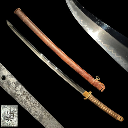 Ryakushiki GUNTO, Komori Katsuyuki signed, 関  Stamp, Very Heavy blade