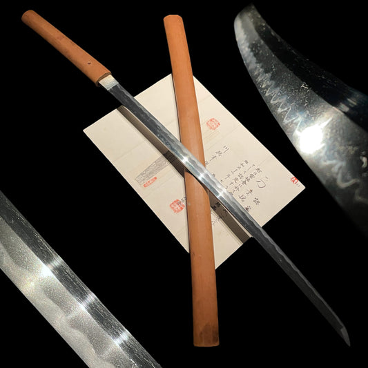 Sukesada 祐定 KATANA, Bizen School, KOTO Late Muromachi period, NBTHK Certificate
