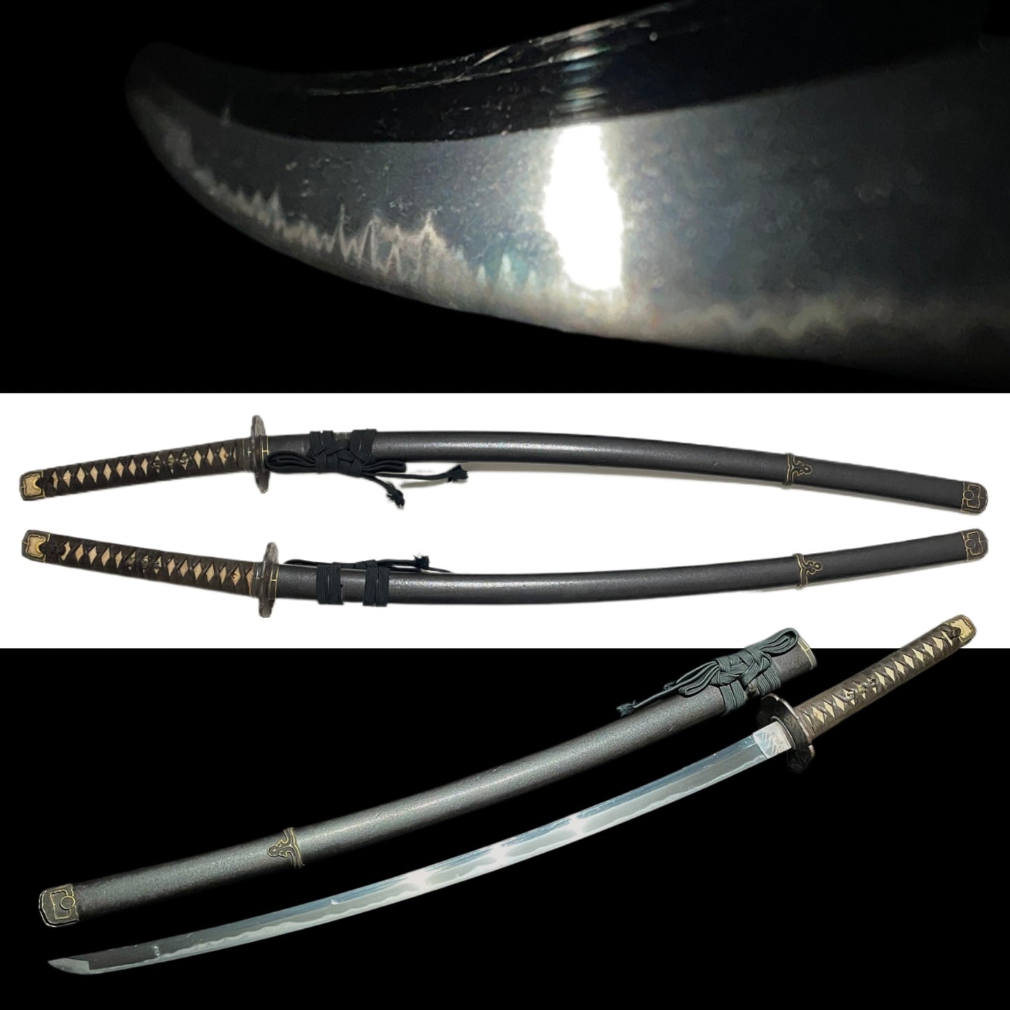 KATANA in HANDACHI-KOSHIRAE 半太刀拵, Late Muromachi period, 696mm (27.40 in.)