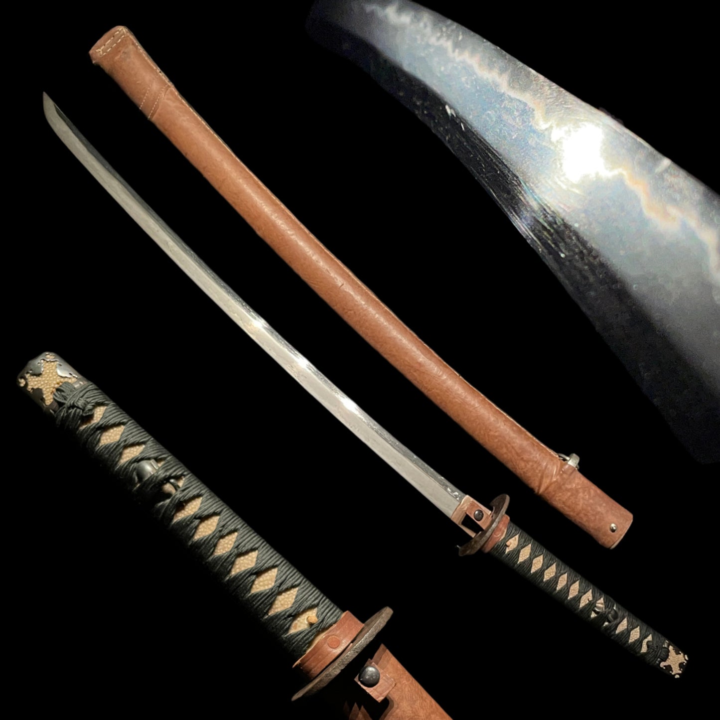 Ryakushiki GUNTO WW2 1944-1955 Original, Japanese Army Officer Sword