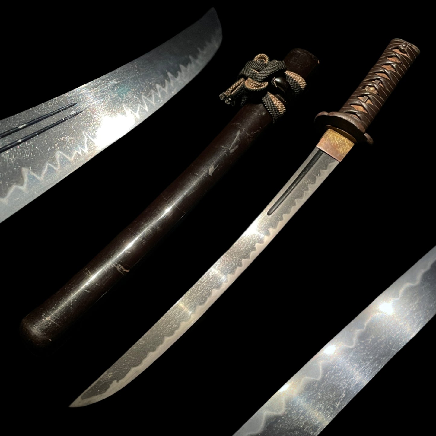 Togari-Gunome Hirazukuri Sunnobi-Tanto, Edo period mumei