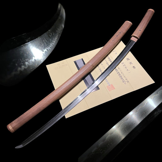 Kashu Kagemitsu 加州景光 KATANA, KOTO Muromachi period, NBTHK Certificate
