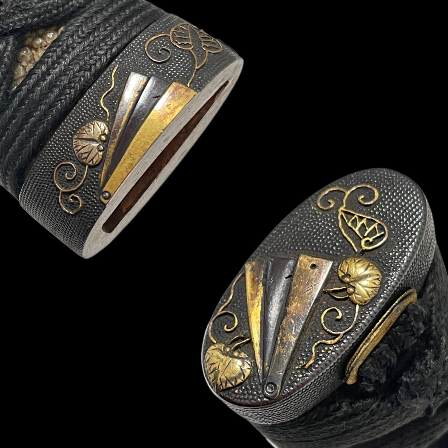 NAGAMAKI-NAOSHI 長巻直 Wakizashi, Ornate Mountings Koshirae, with Kozuka