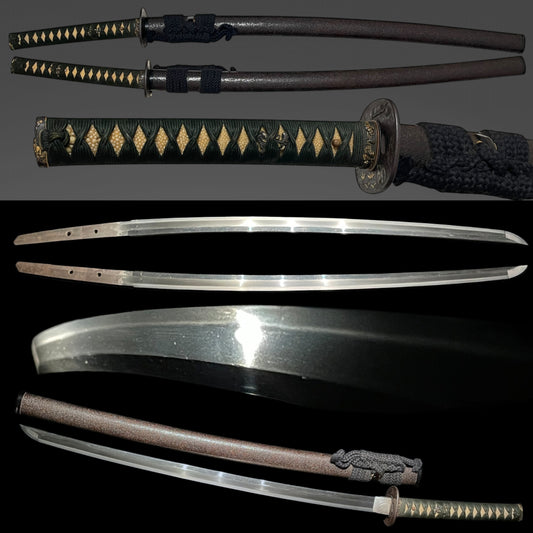 High-grade fittings Heavy KATANA, Shinshinto 新々刀, Late edo period mumei