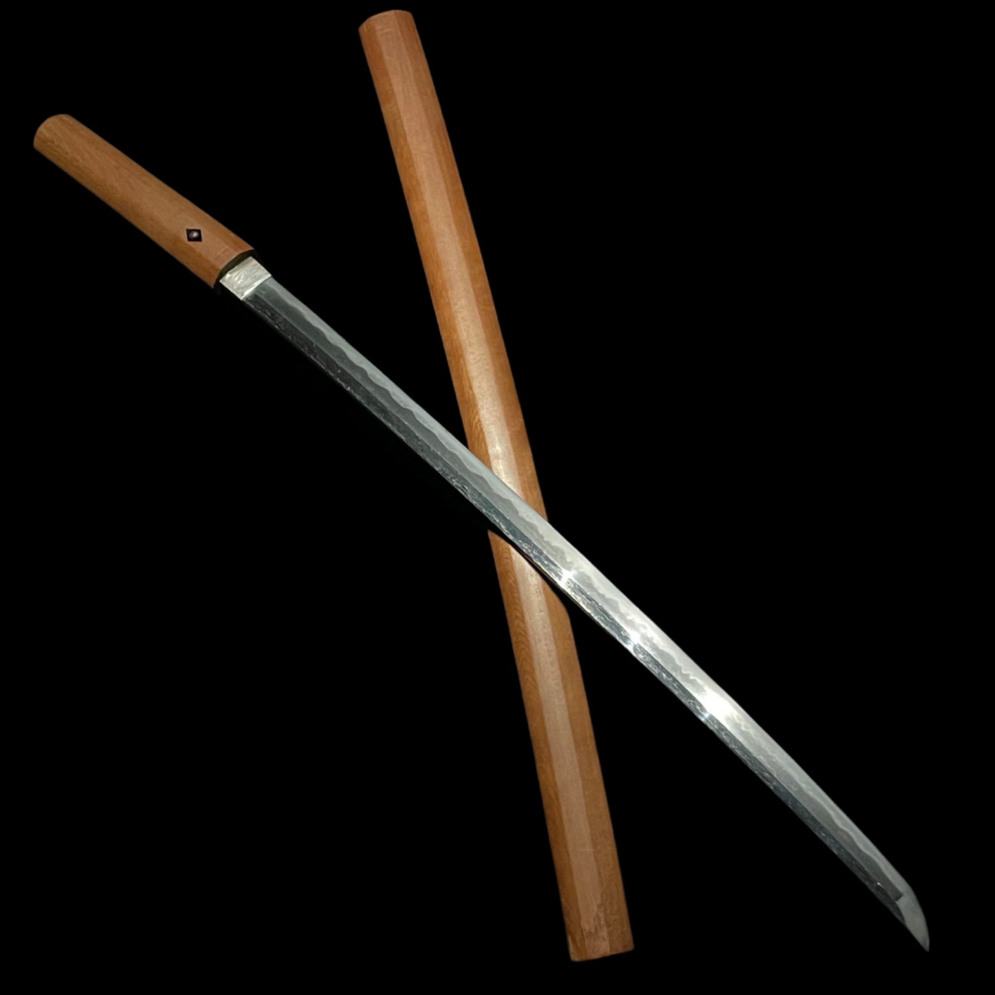 Gunome Midare Hamon, Shirasaya KATANA, Early Edo period mumei