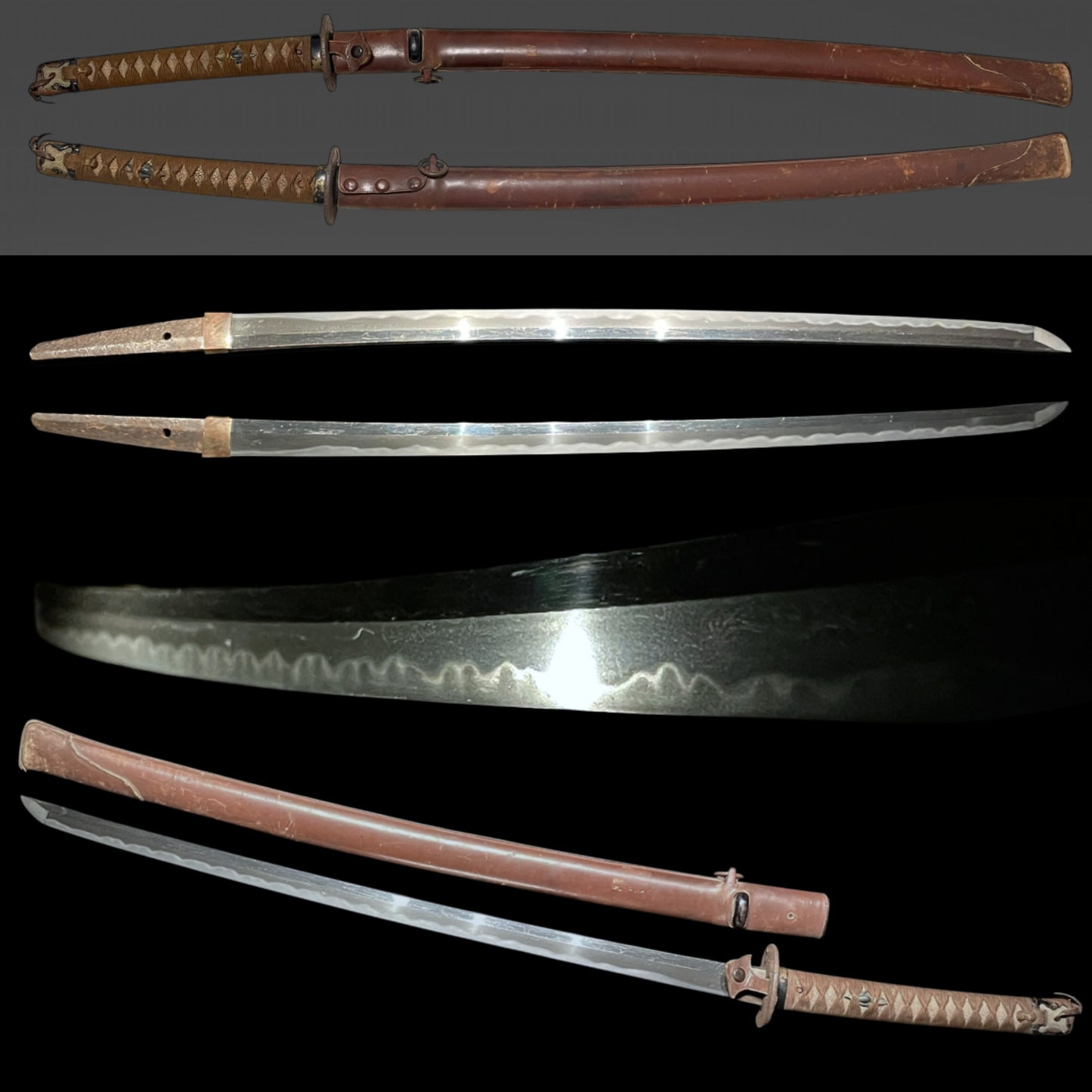 Ryakushiki-GUNTO 略式軍刀, Bushuju Fujiwara Kane 武州藤原兼 signed, WW2 Japanese Officer Sword