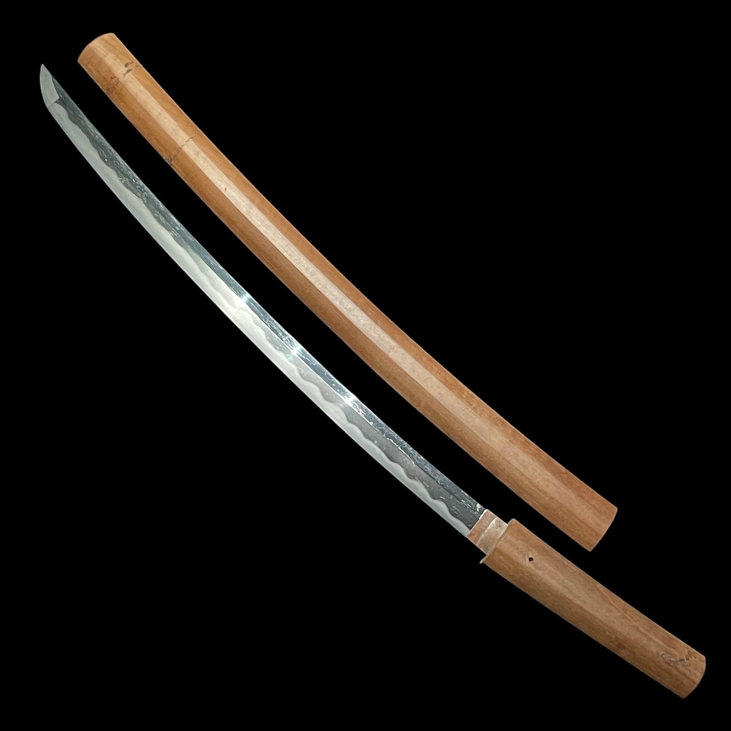 Long Wakizashi in Shirasaya, Late Muromachi period
