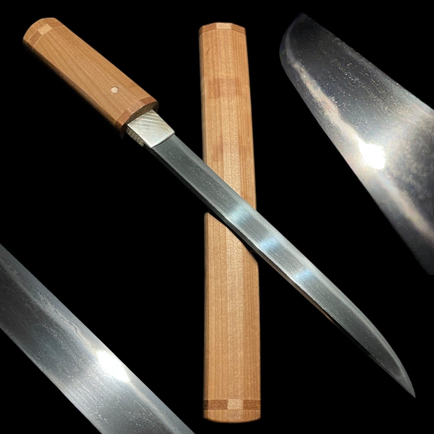 Masamehada 柾目肌 TANTO, Kuni 國 signed, Edo period