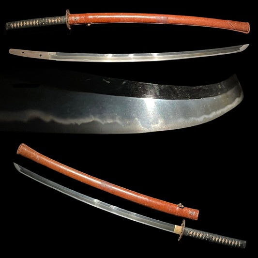 Long Ryakushiki GUNTO, Extremely heavy blade, Japanese Army Officer Sword