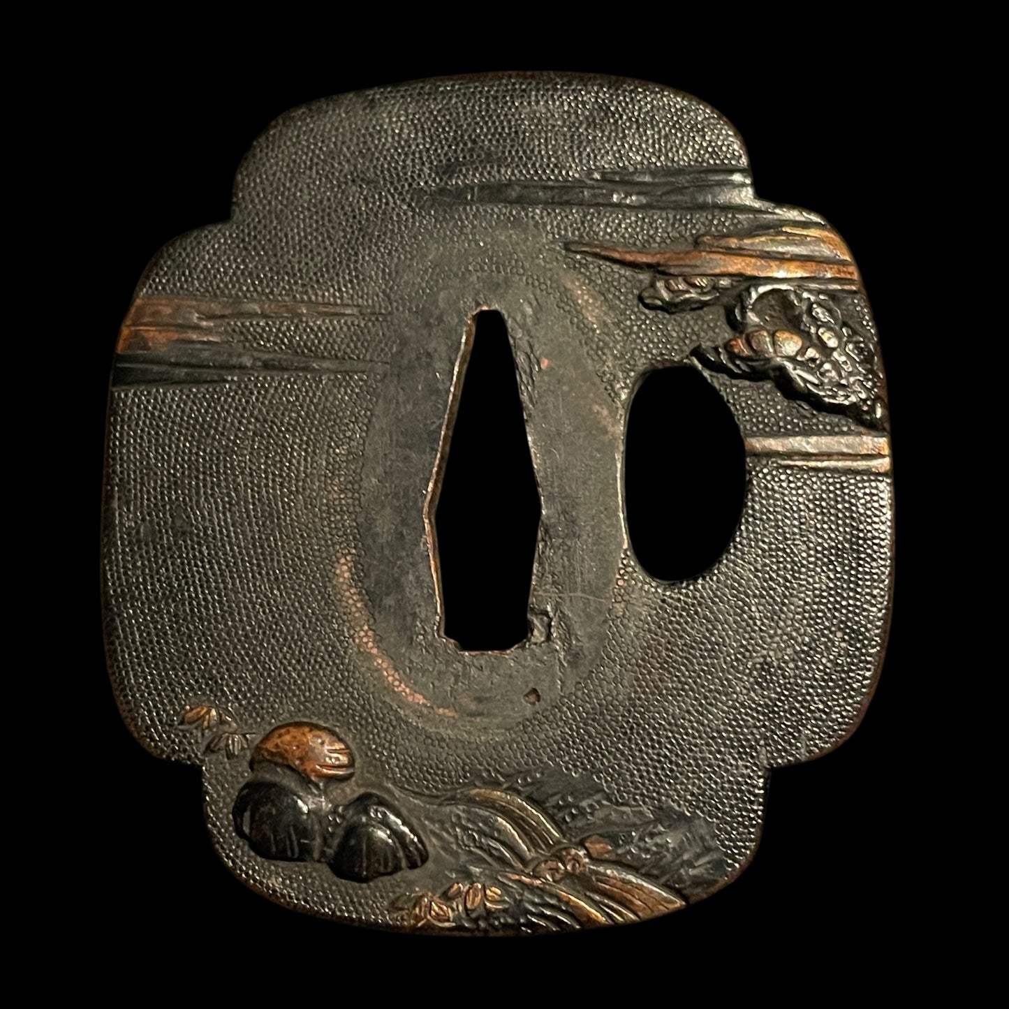 NAGAMAKI-NAOSHI 長巻直 Wakizashi, Ornate Mountings Koshirae, with Kozuka