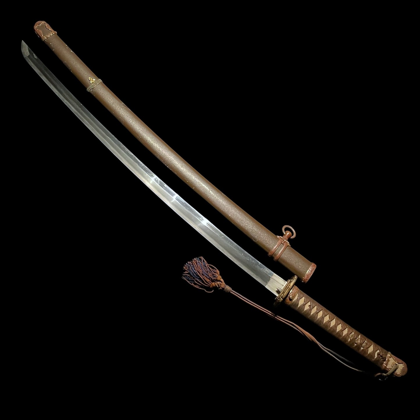 Type98 GUNTO 九八式軍刀 with Tassel, Numbering Seppa, WW2 Original Japanese Army Sword
