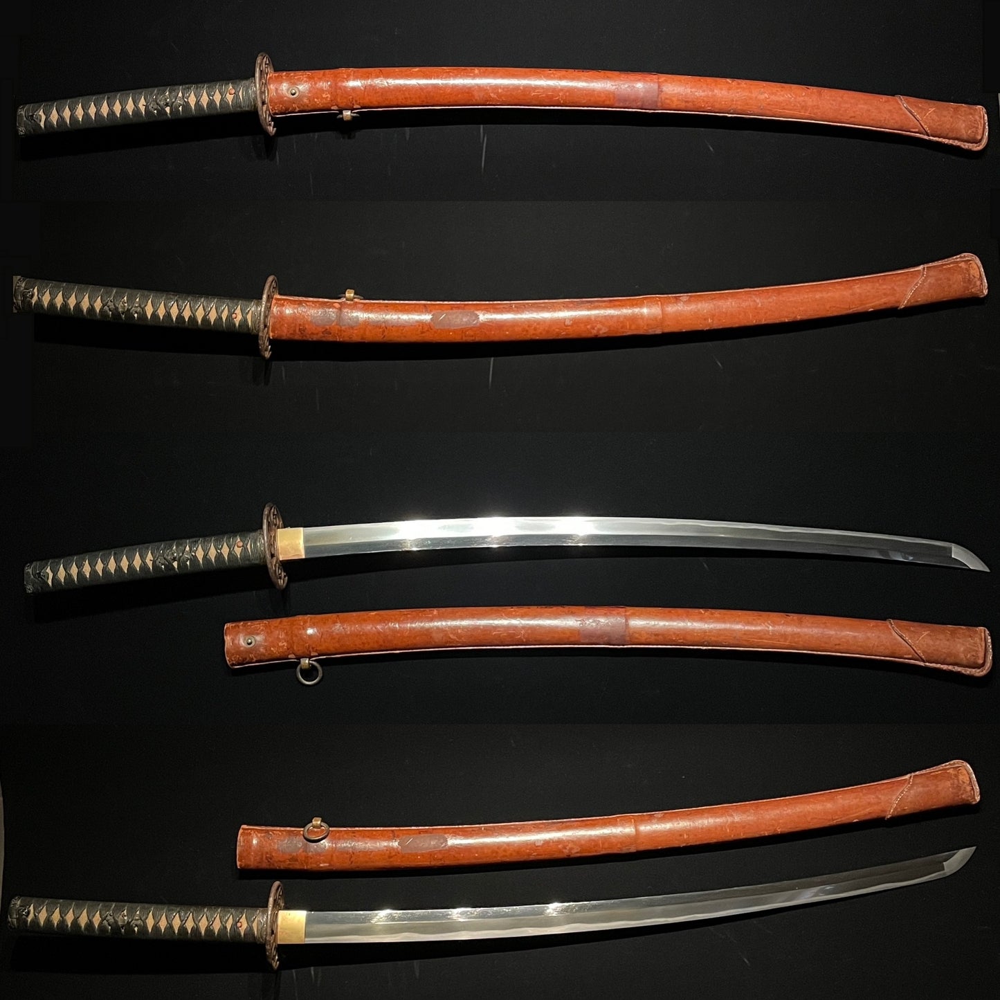 Long Ryakushiki GUNTO, Extremely heavy blade, Japanese Army Officer Sword