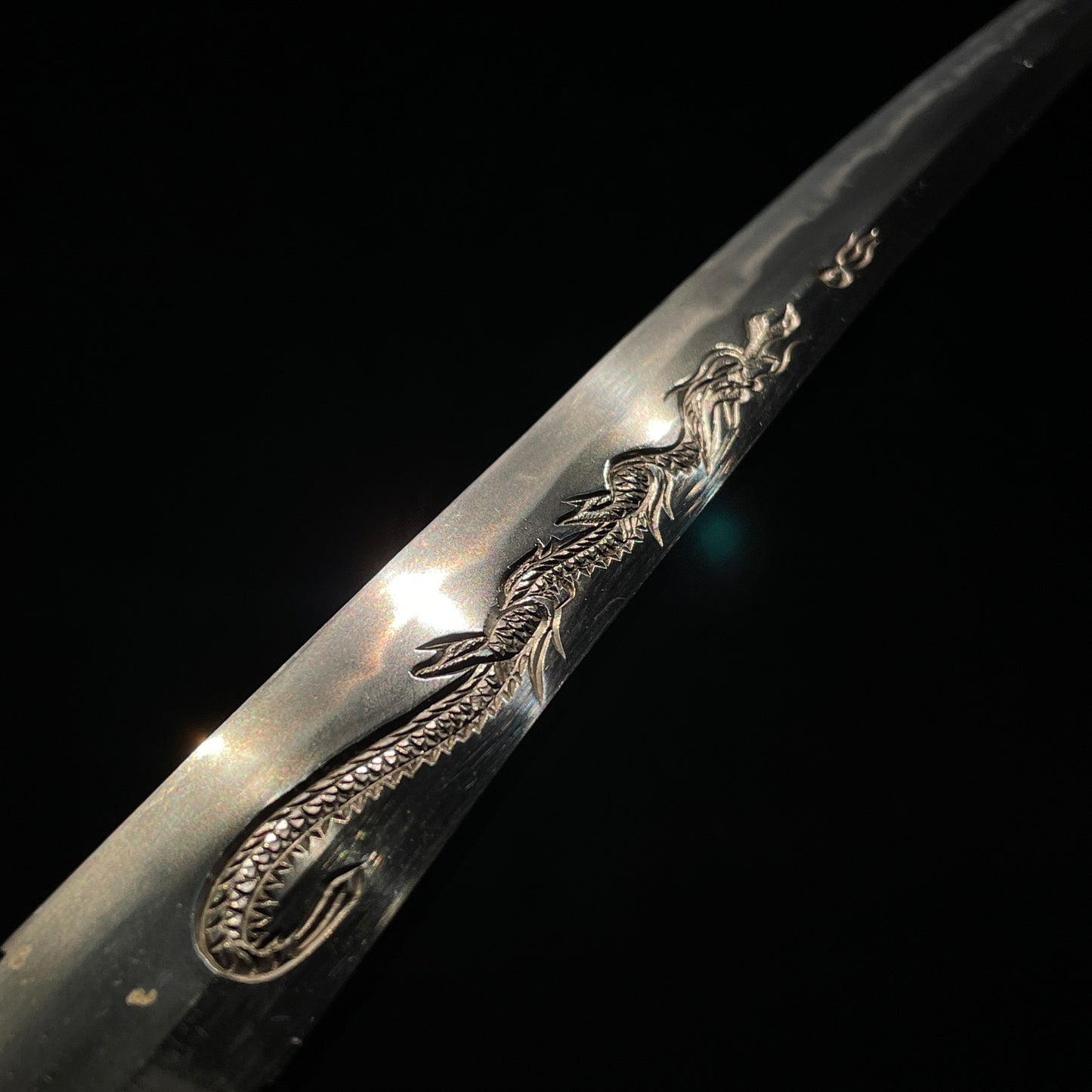 HORIMONO Tamaoi-Ryu Dragon Wakizashi, Edo period mumei