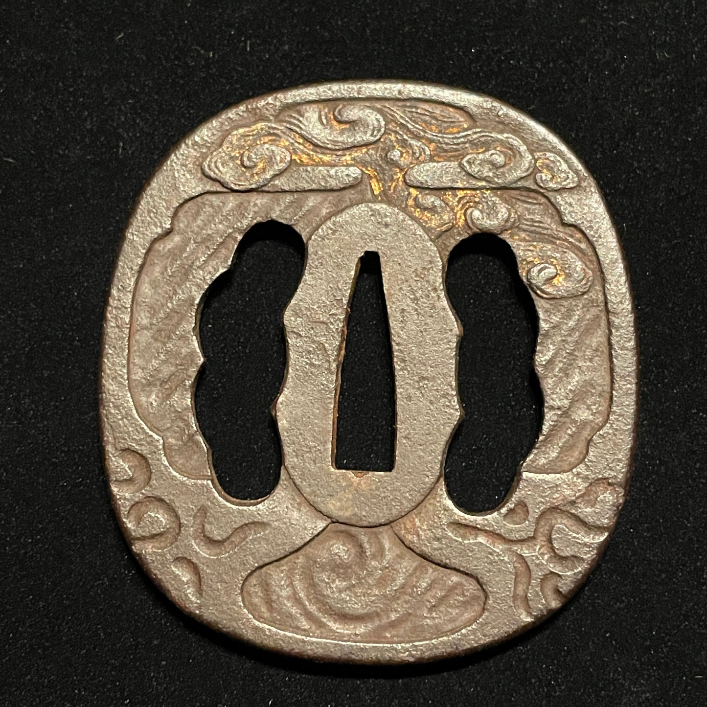 KATAKIRIHA-ZUKURI Kaifuto Wakizashi, with KOZUKA, Edo period mumei