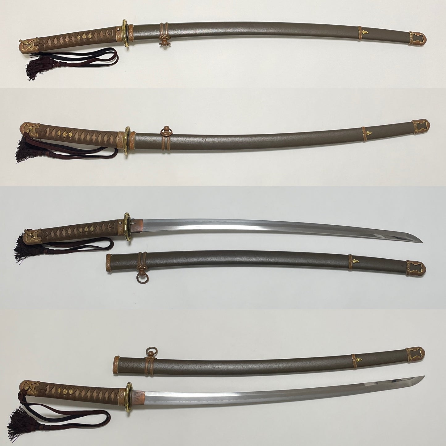 Type98 GUNTO with Tassel, Heavy blade, WW2 Japanese Army Officer Sword